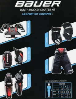 Bauer Hockey Protective Startkit Lil Sport Yth