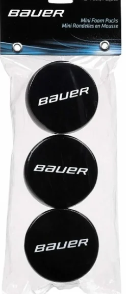 Bauer Puck Mini Foam 3-Pack