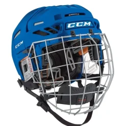 Ccm Hockey Helmet Fitlite 3Ds Combo Blue