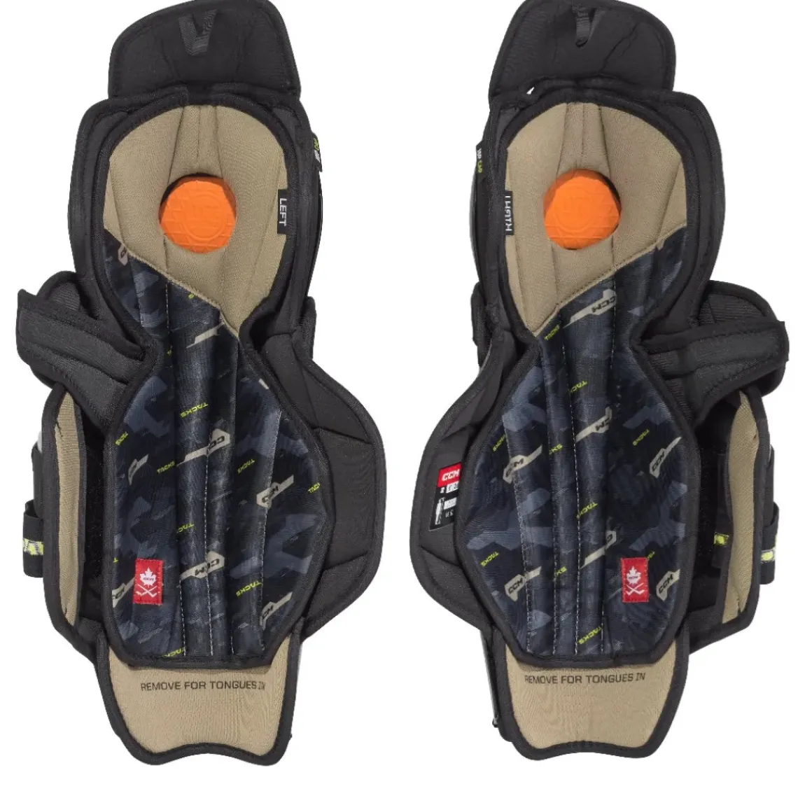 Ccm Shin Guards Tacks As-V Jr