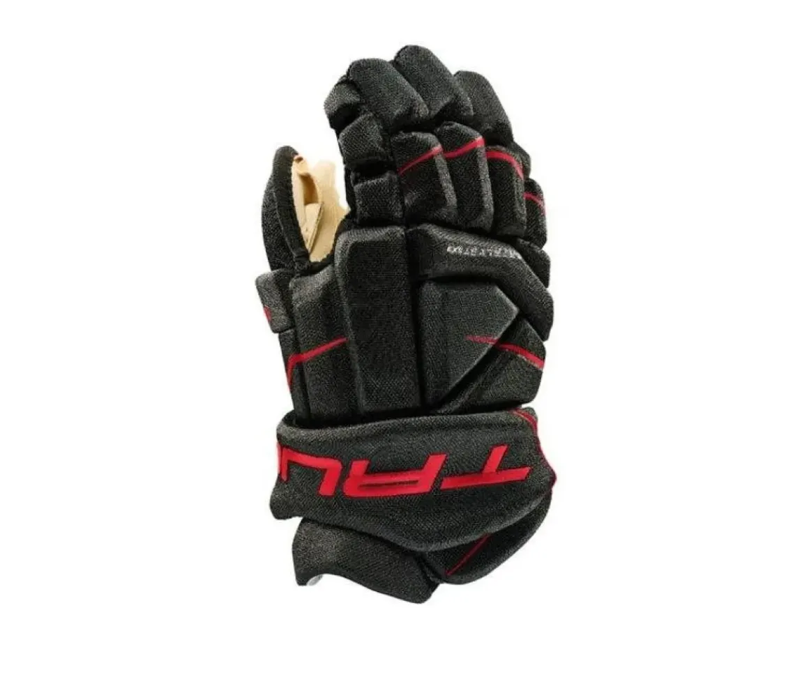 True Hockey Gloves Catalyst 5X3 Sr Black/Red