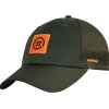 Warrior Cap Perforated Snapback Dark Moss
